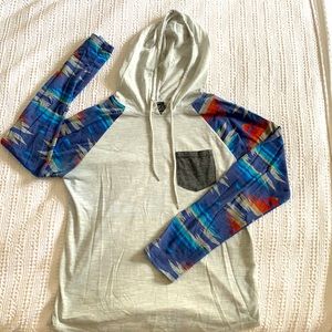 Arizona Sleeve Hooded Tee